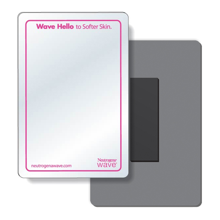 Co-Polyester Magnetic Mirror Square Shape (4"x6"), Spot Colours