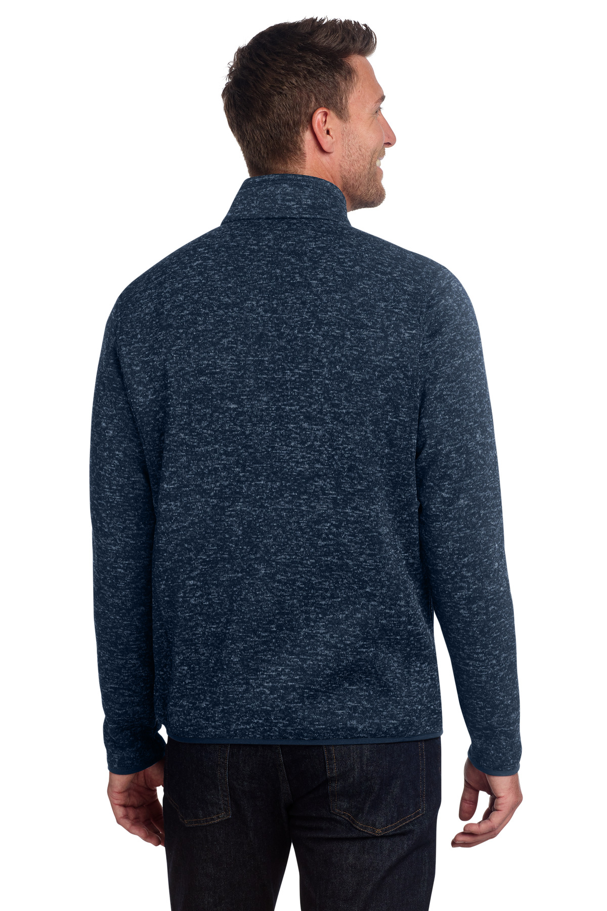 Port Authority Sweater Fleece Jacket. F232 20