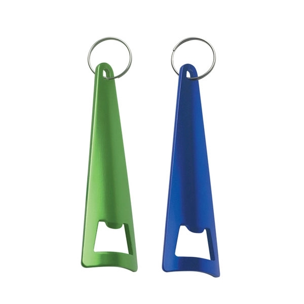 Aluminum Teepee Bottle Opener Key Ring 5