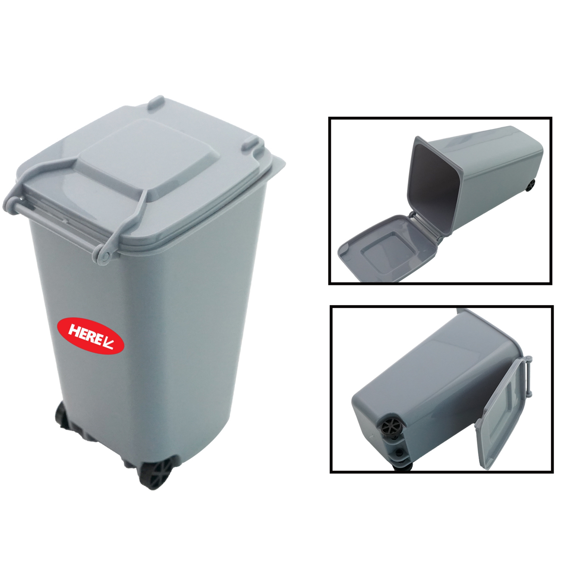Mini Trash Can With Lid 2