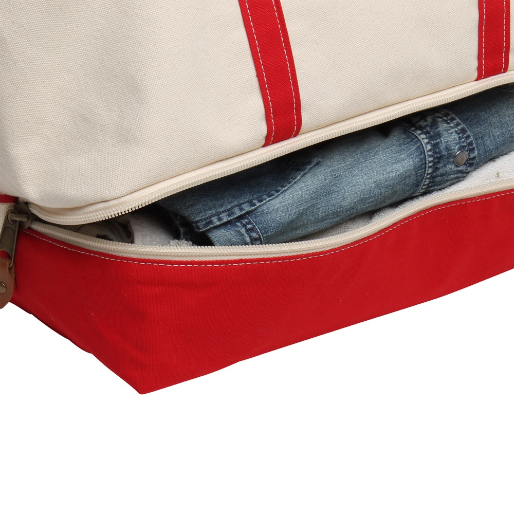 18 Oz. Super Heavy Canvas Sierra Duffle Bag 8