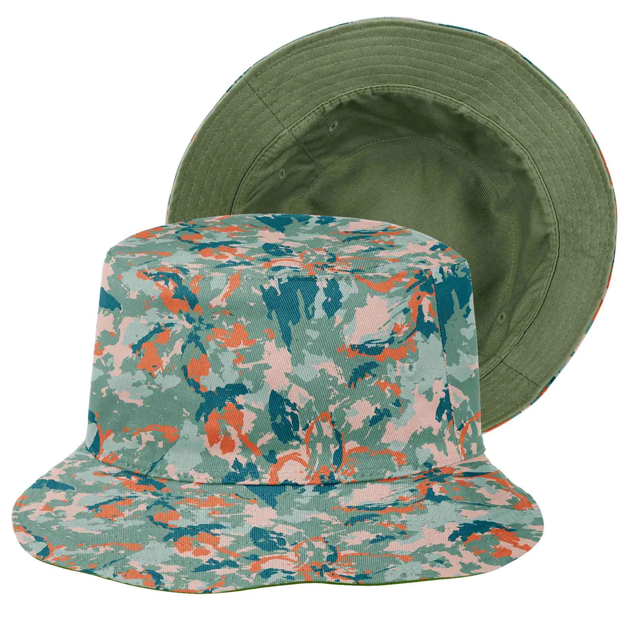 Lightweight Camouflage Bucket Hat for Travel Outdoor 3