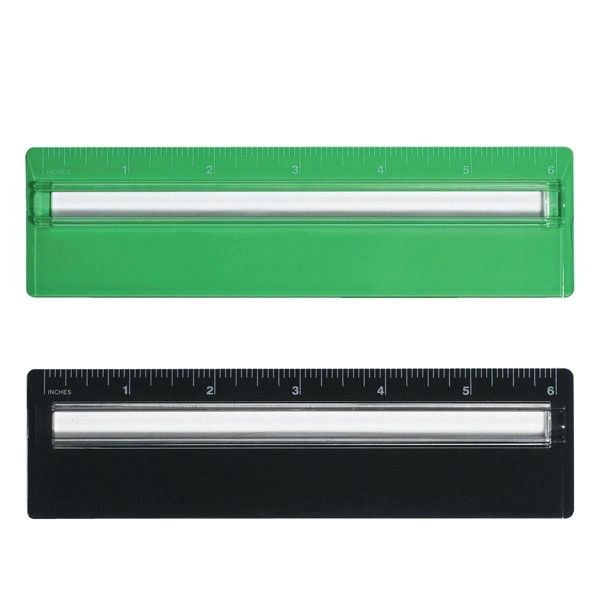 Plastic 6" Ruler w/ Magnifying Glass 4