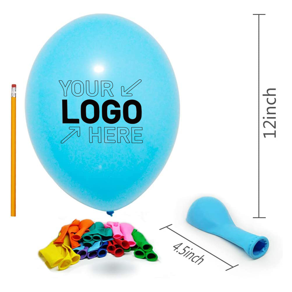 12" Celebration Wedding Party Latex Oval Balloons 8