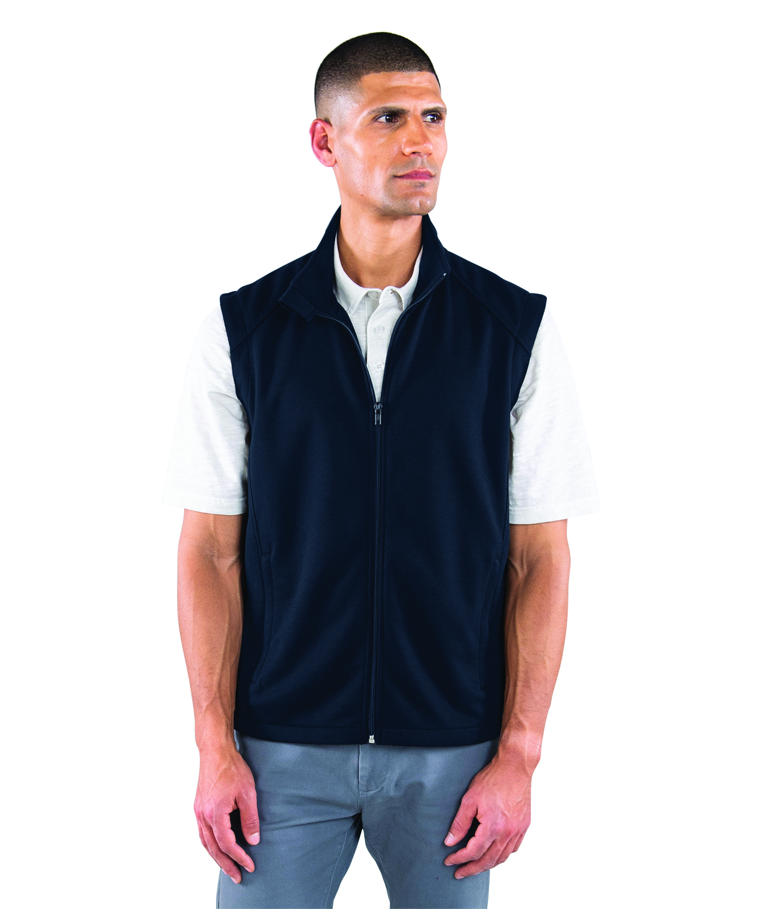 Men's Seaport Full Zip Performance Vest 41