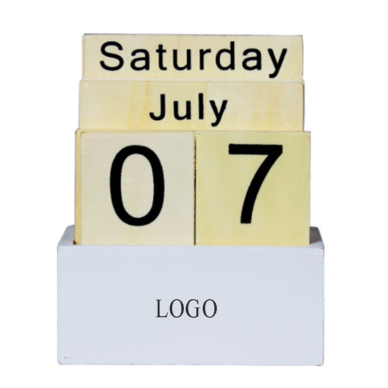 Wooden Perpetual Calendar 2