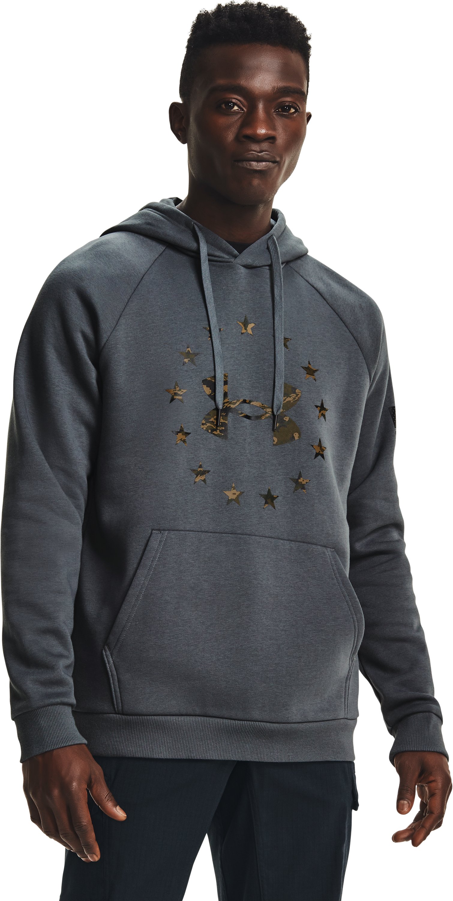 Men's UA Freedom Fleece Hoodie, custom hoodie or sweatshirt with logo imprint 2