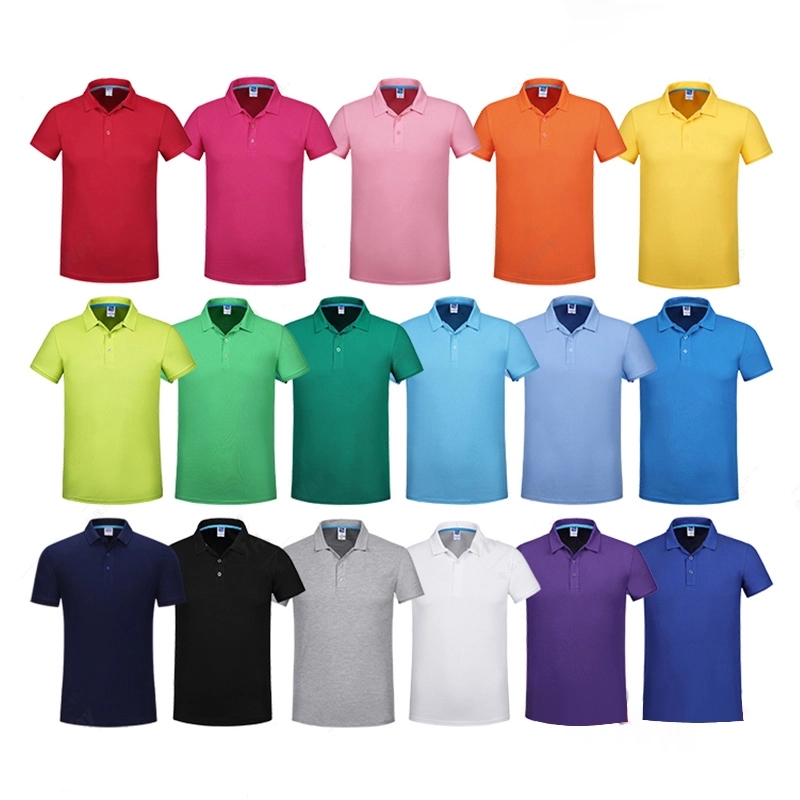 Slim Fit Short Sleeve Solid Soft Cotton Polo Shirt 2