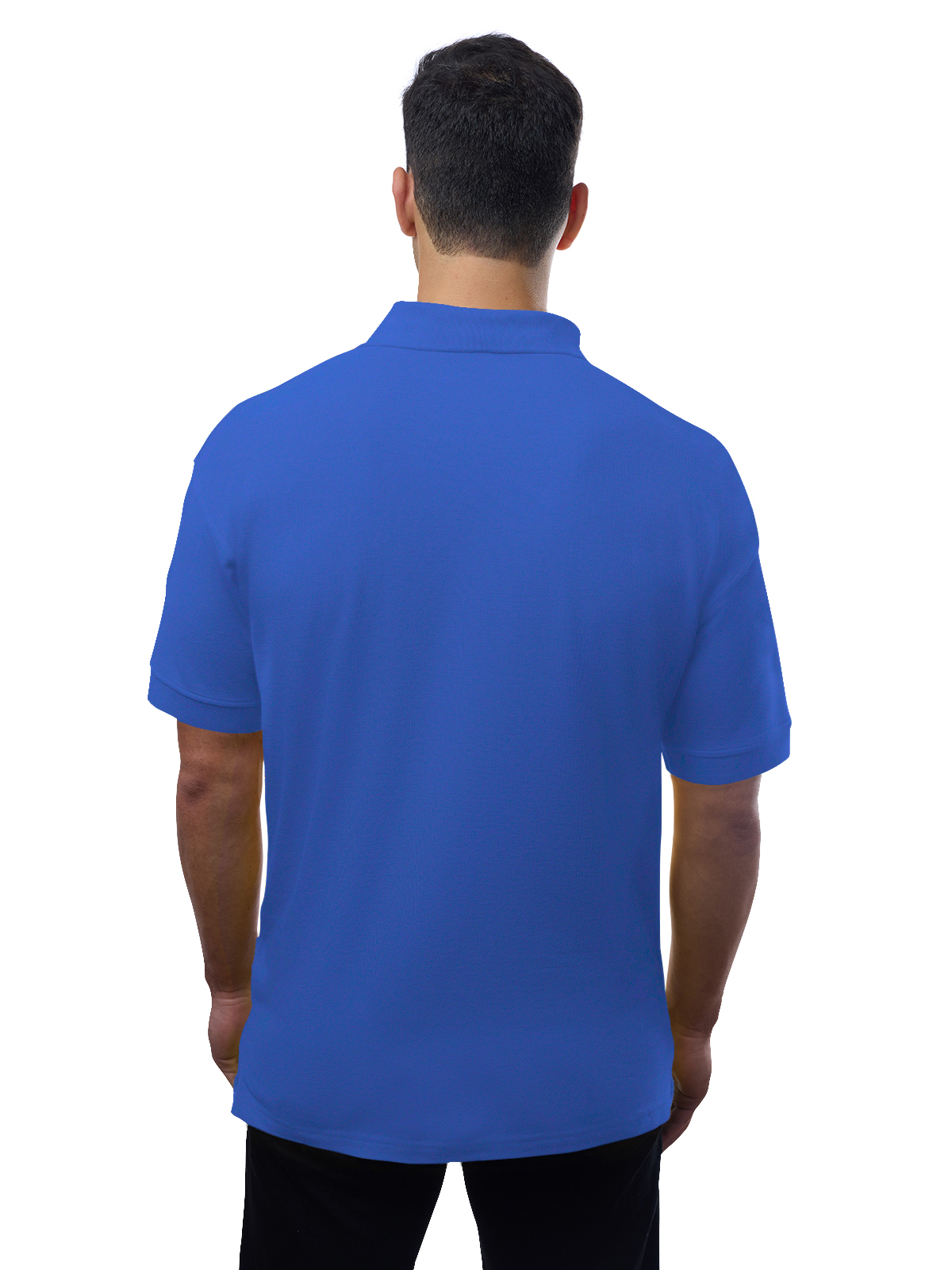 Blue Generation - Men's Pocketless Superblend Short Sleeve Polo 9