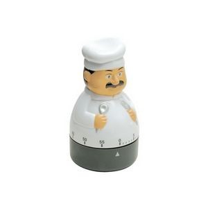 Chef Figure Mechanical Countdown Clock Timer Alarm 23