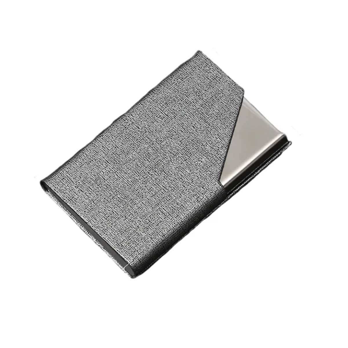 Durable PU Card Holder with Magnetic Lid 4