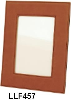 Custom Laser Engraved Rawhide Leatherette Picture Frame