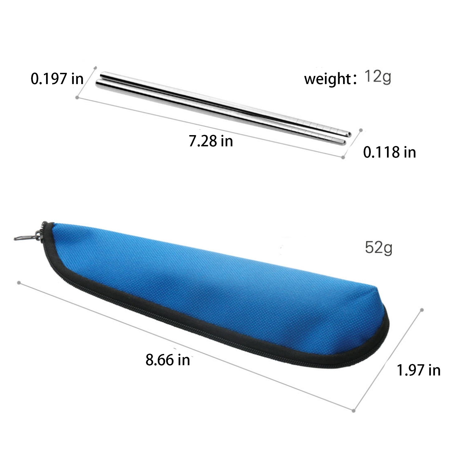 Stainless Steel Cutlery Set w/ Pouch 3