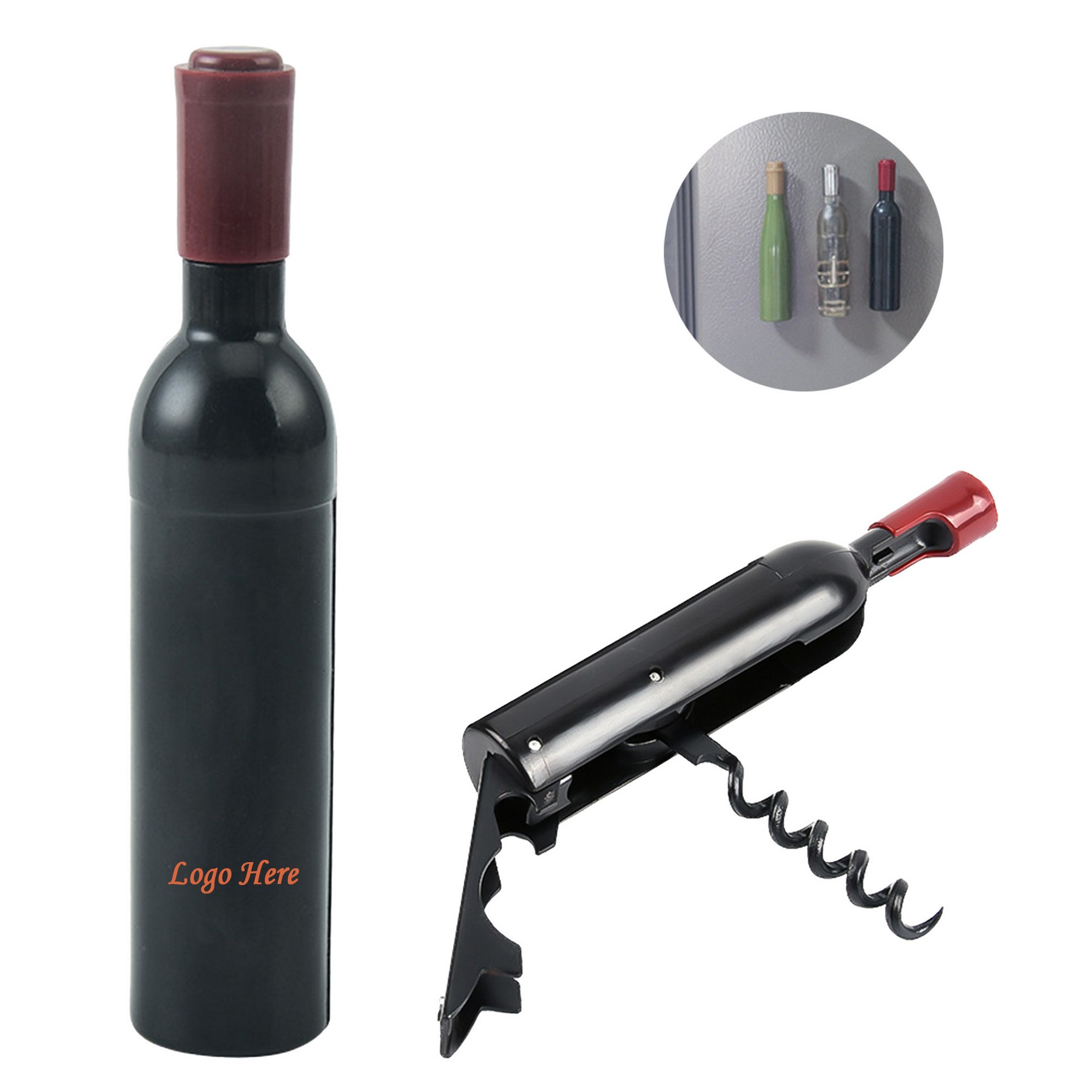 Wine Bottle Shape Corkscrew