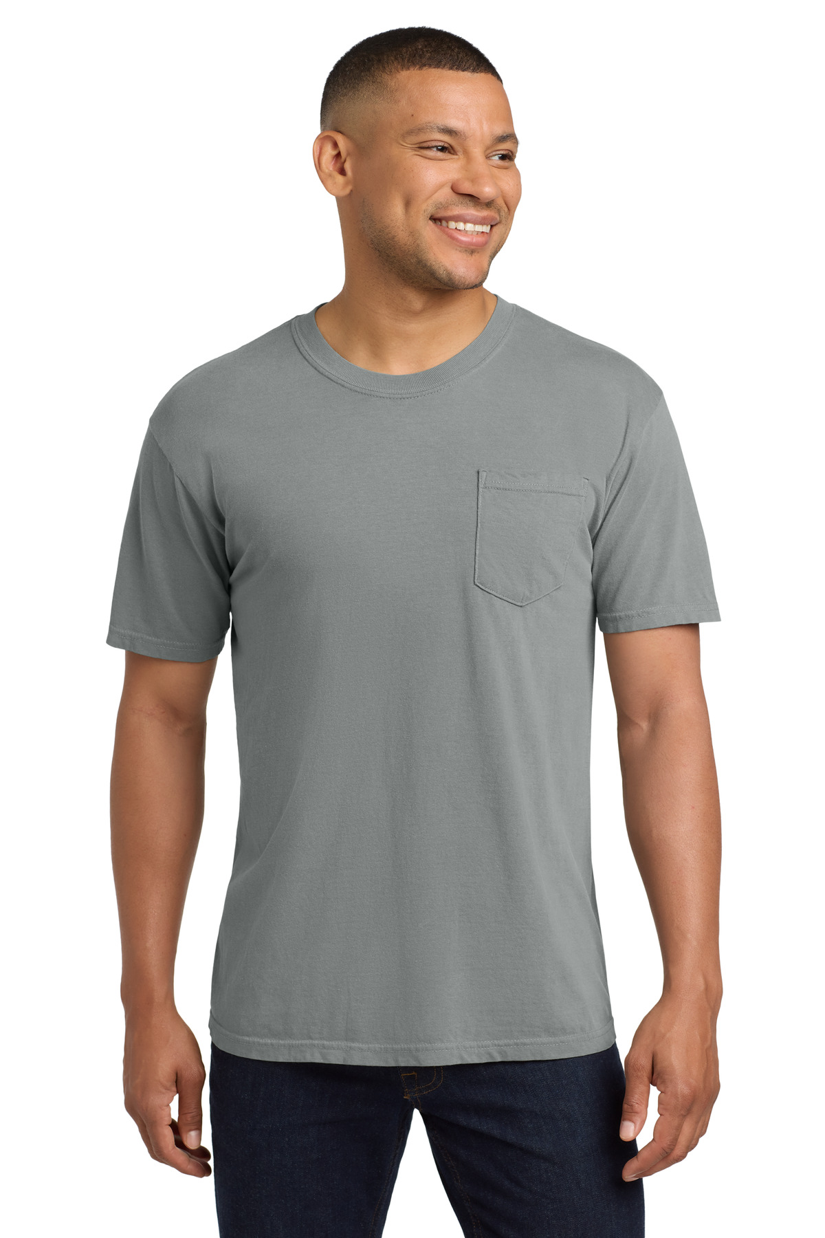 COMFORT COLORS Heavyweight Ring Spun Pocket Tee. 6030 236