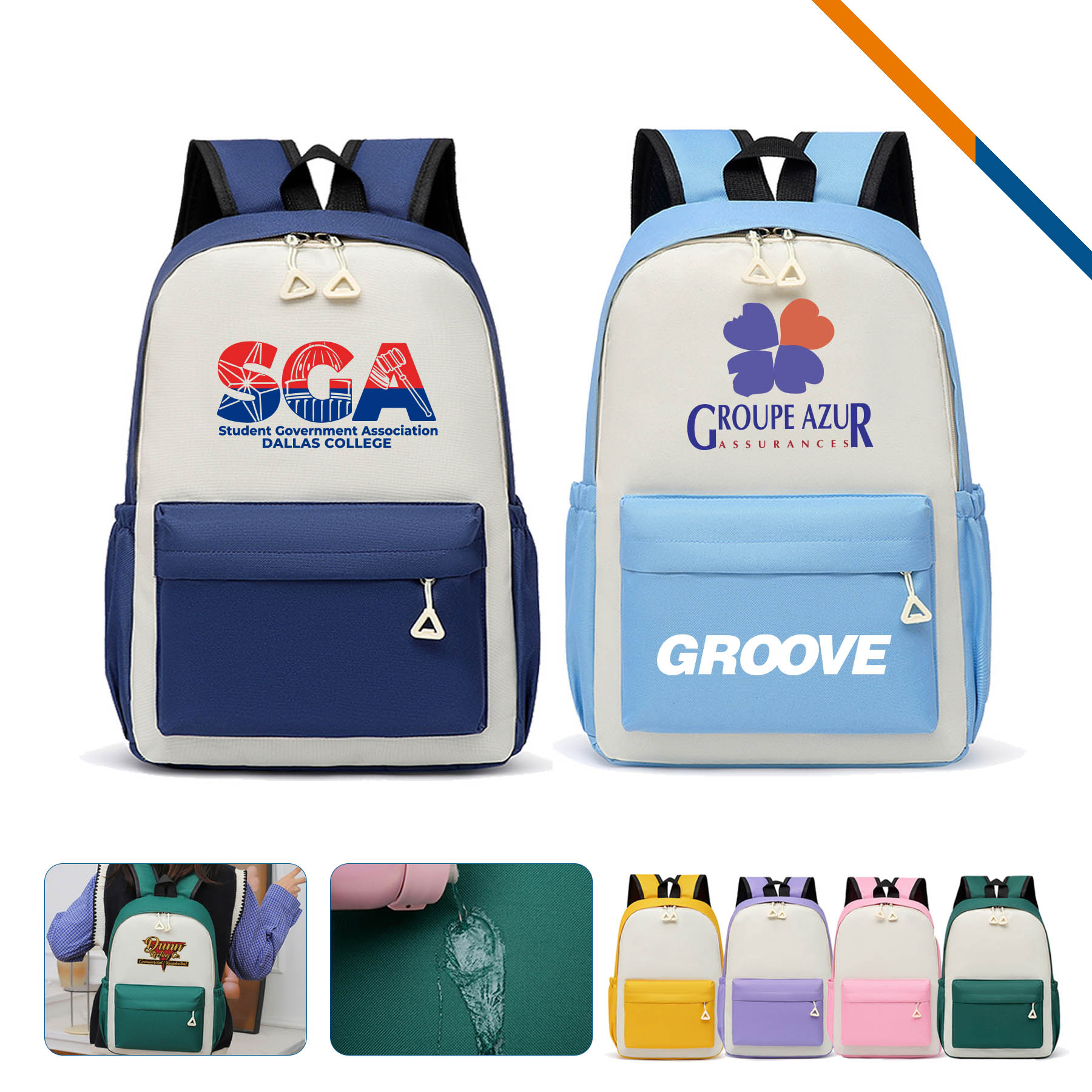 Pacto Stylish School Backpack 2