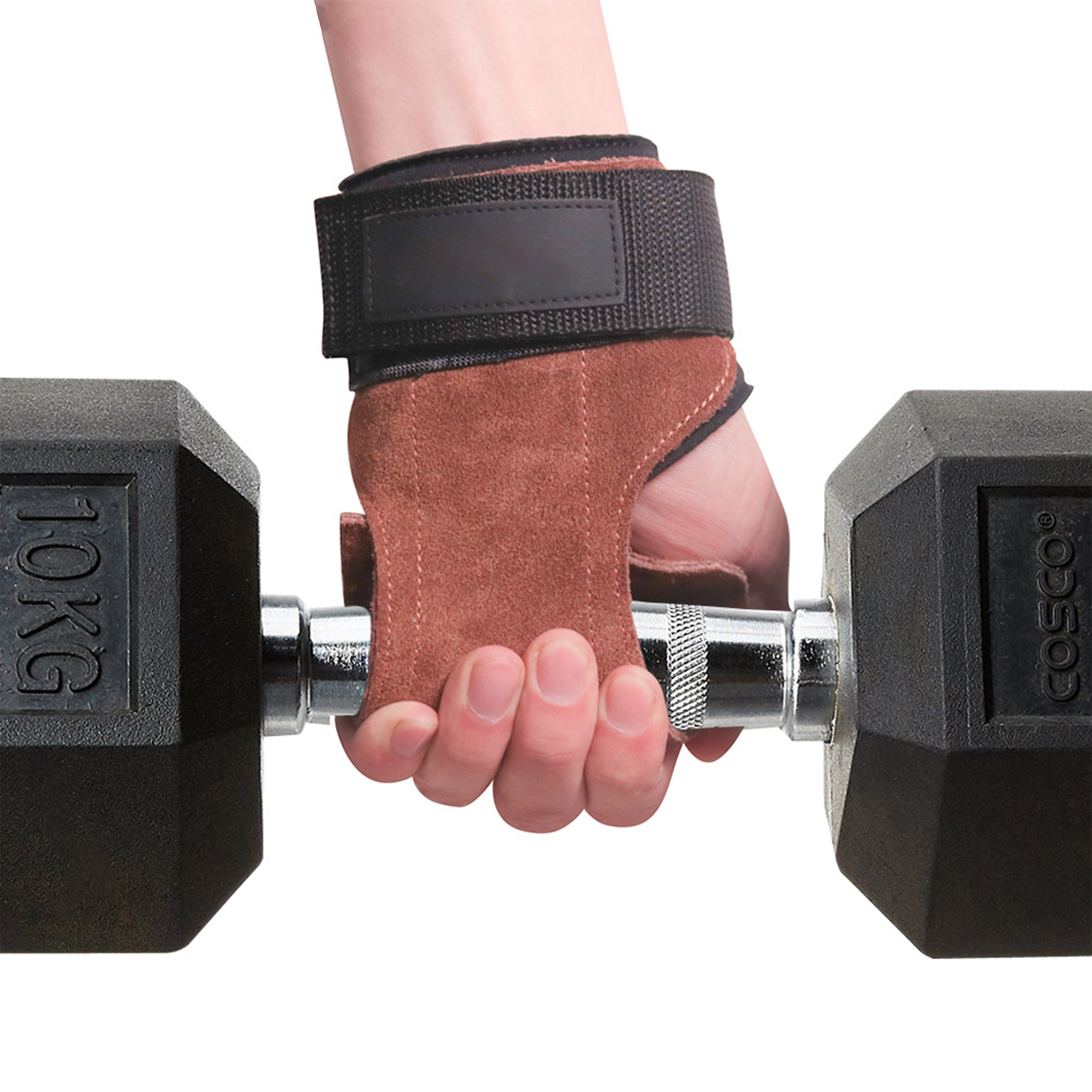 Cowhide Wear Resistant Wrist Guards For Fitness 6