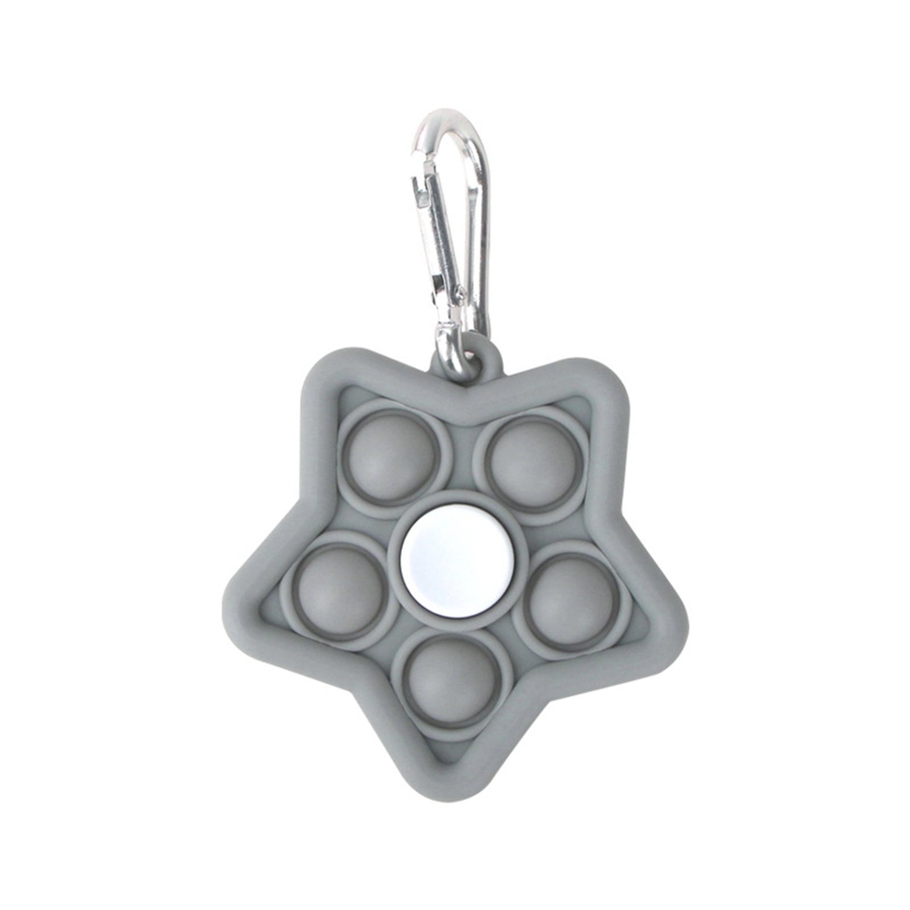 Multi Color Star Shape Push Bubble Fidget Spinner 2