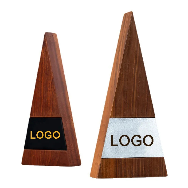 Wooden Triangle Trophy 4