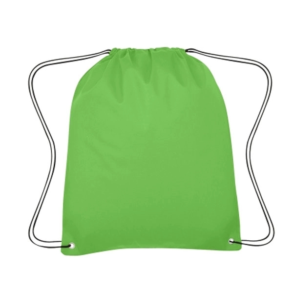 Non Woven Drawstring Bags with Reflective Stripe 5