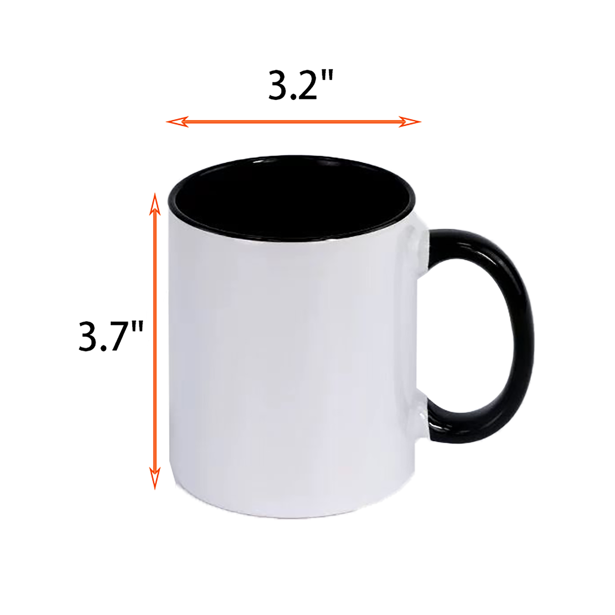 12 Ounce Dual-Tone Ceramic Mug 4