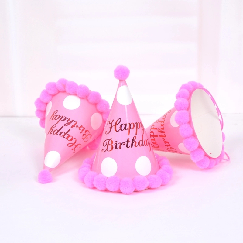 Birthday Party Kids Game Hat & Cake Celebration Decoration 9