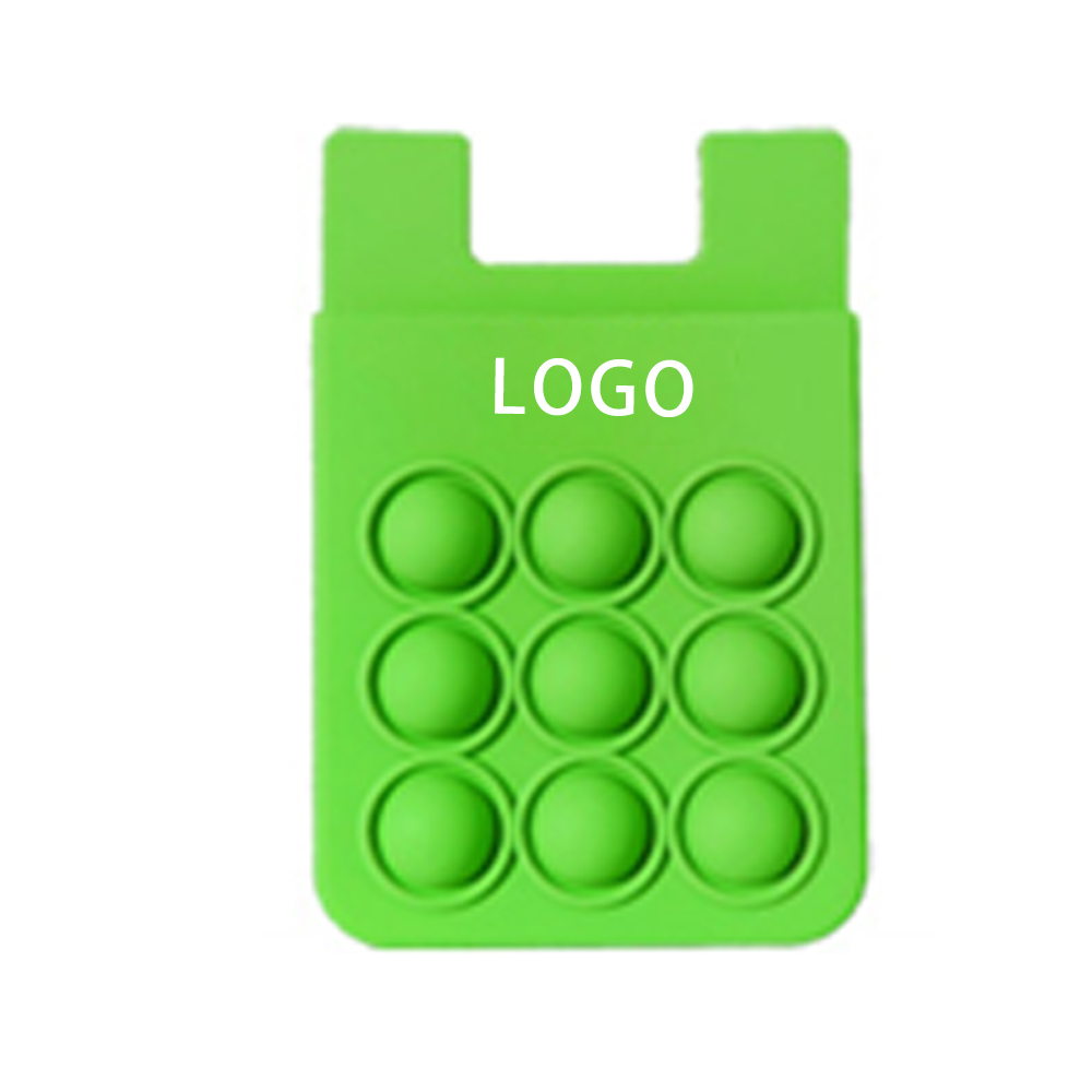 Silicone pressure-reducing bubble cardholder 2