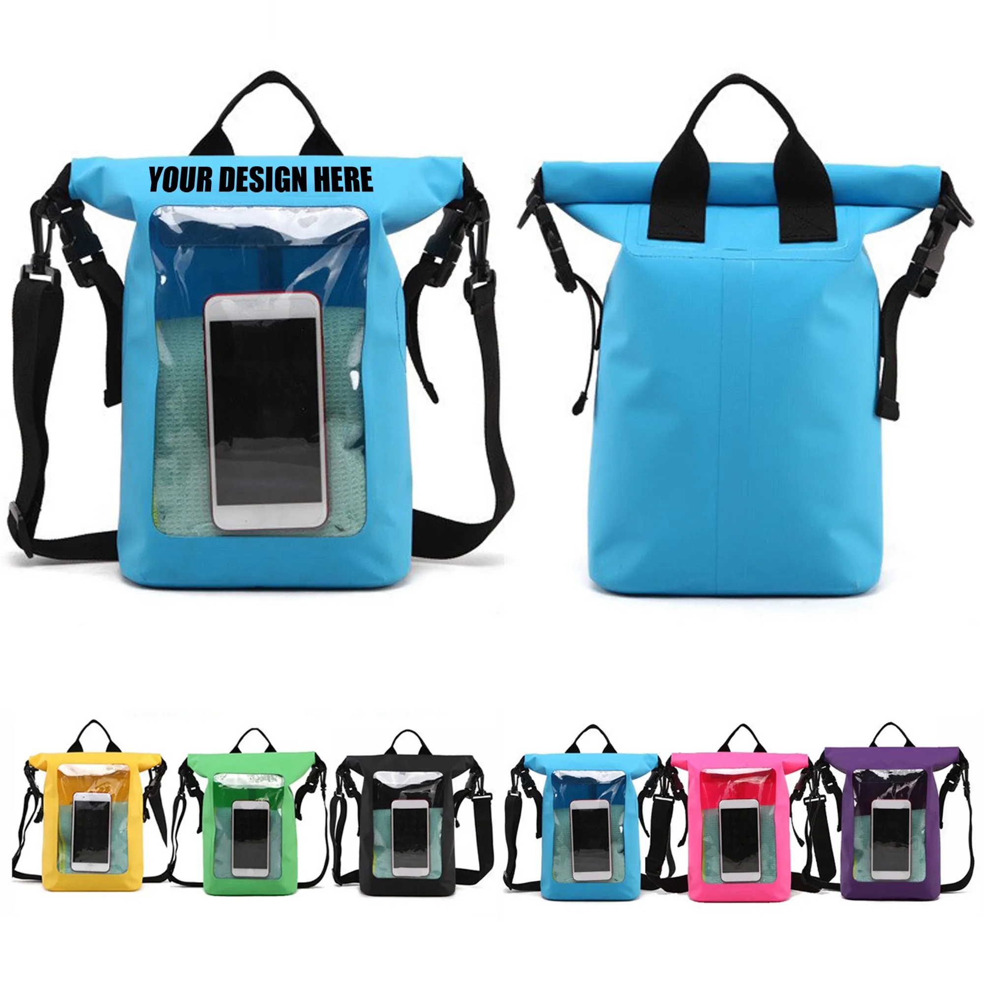 Waterproof Dry Bag with Shoulder Strap 4