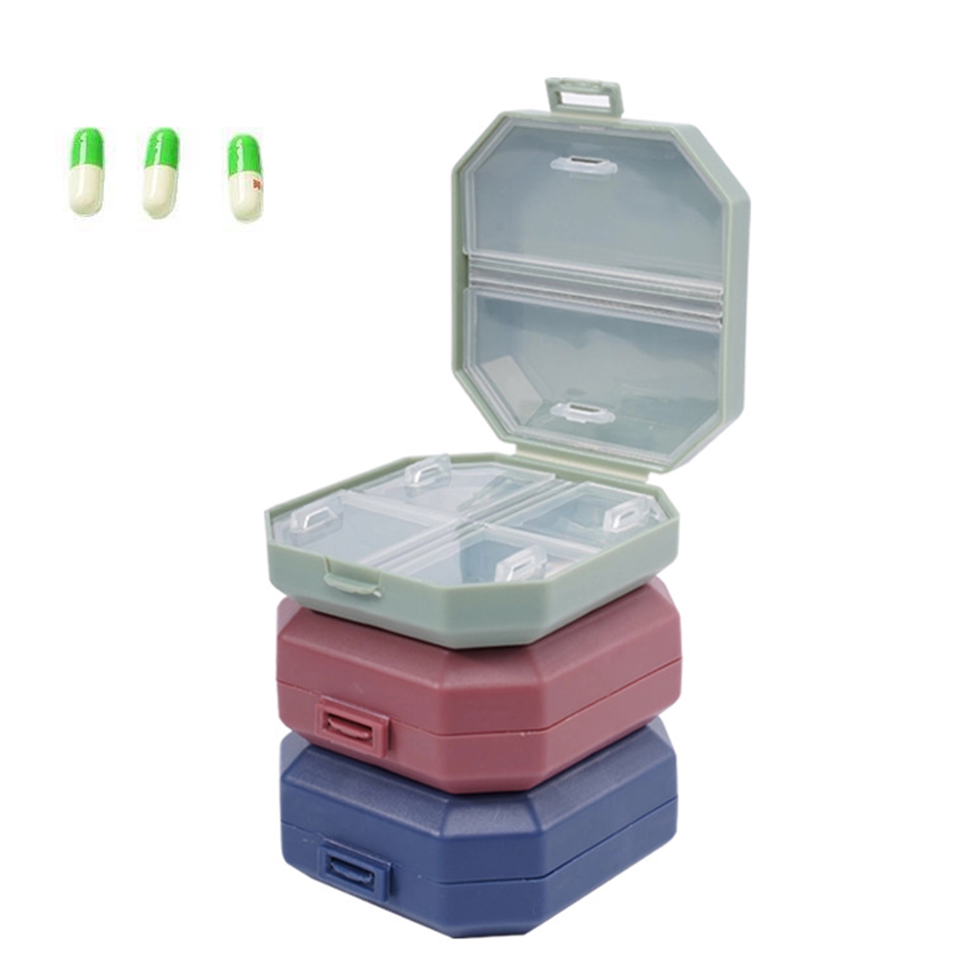 Portable Pill Box MOQ 10 PCS