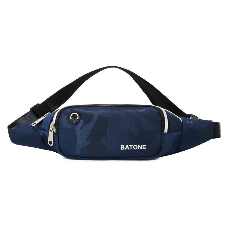 Oxford Sports Fanny Pack Belt Bag With Earphone Port 7
