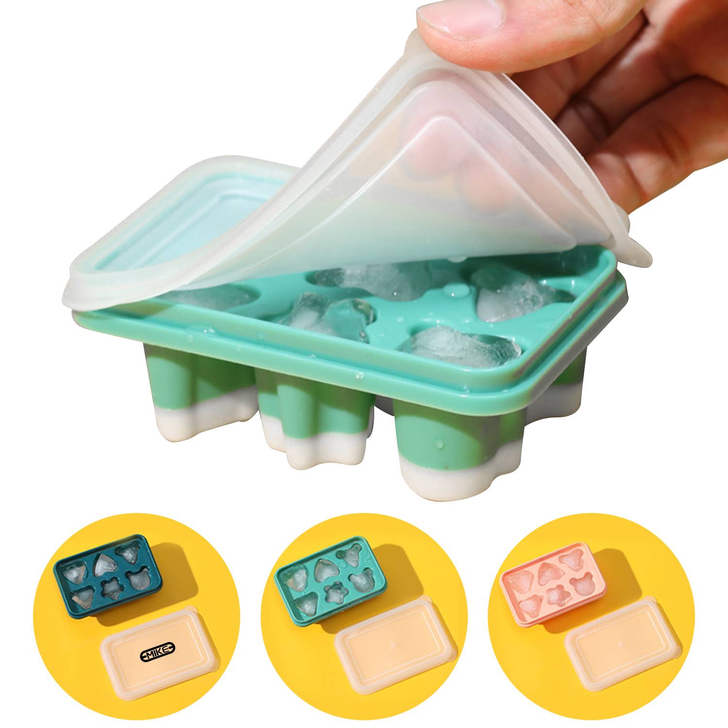 Ice-tray For Drinking In Summer 2