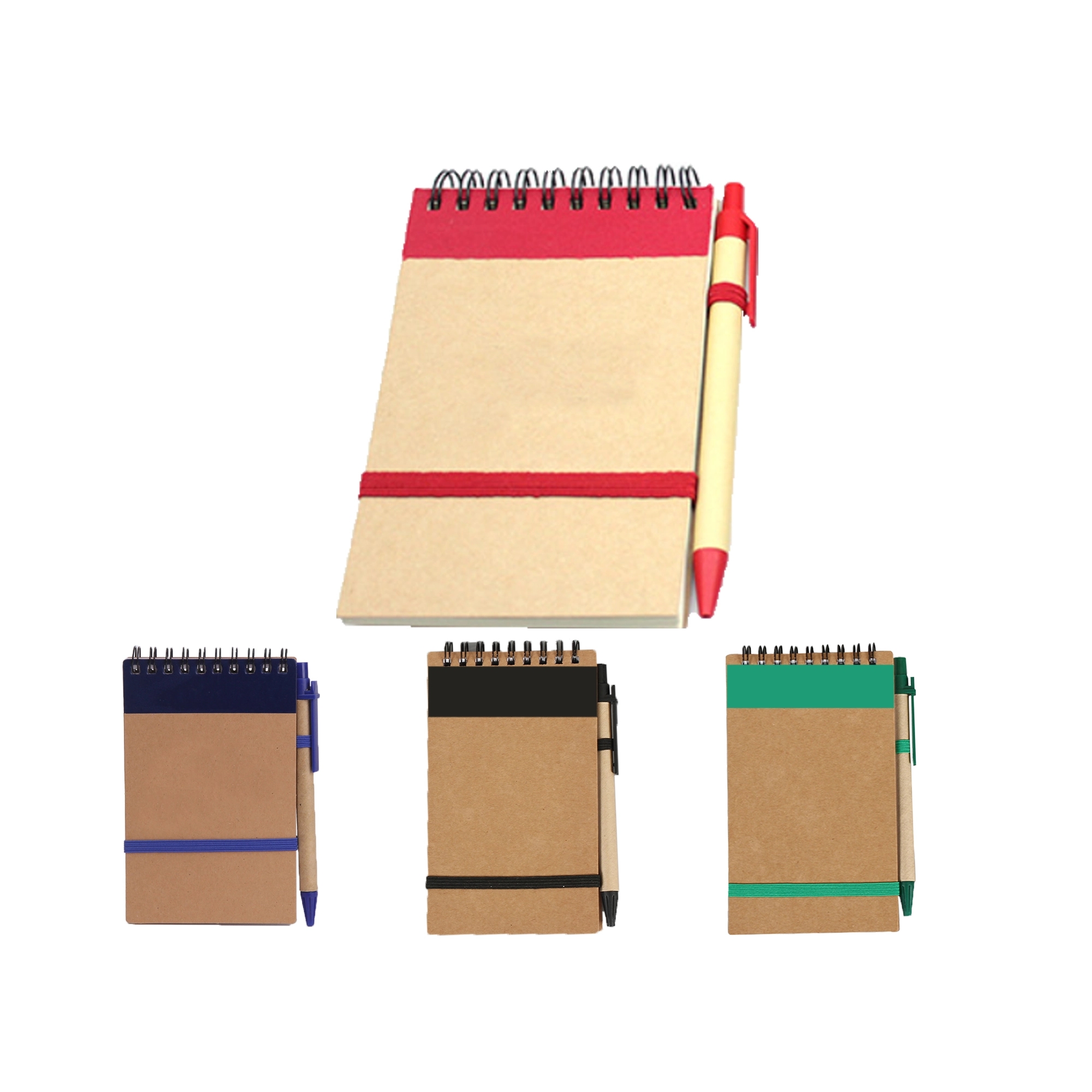 A6 Notebook With Pen And Kraft Paper Cover 2