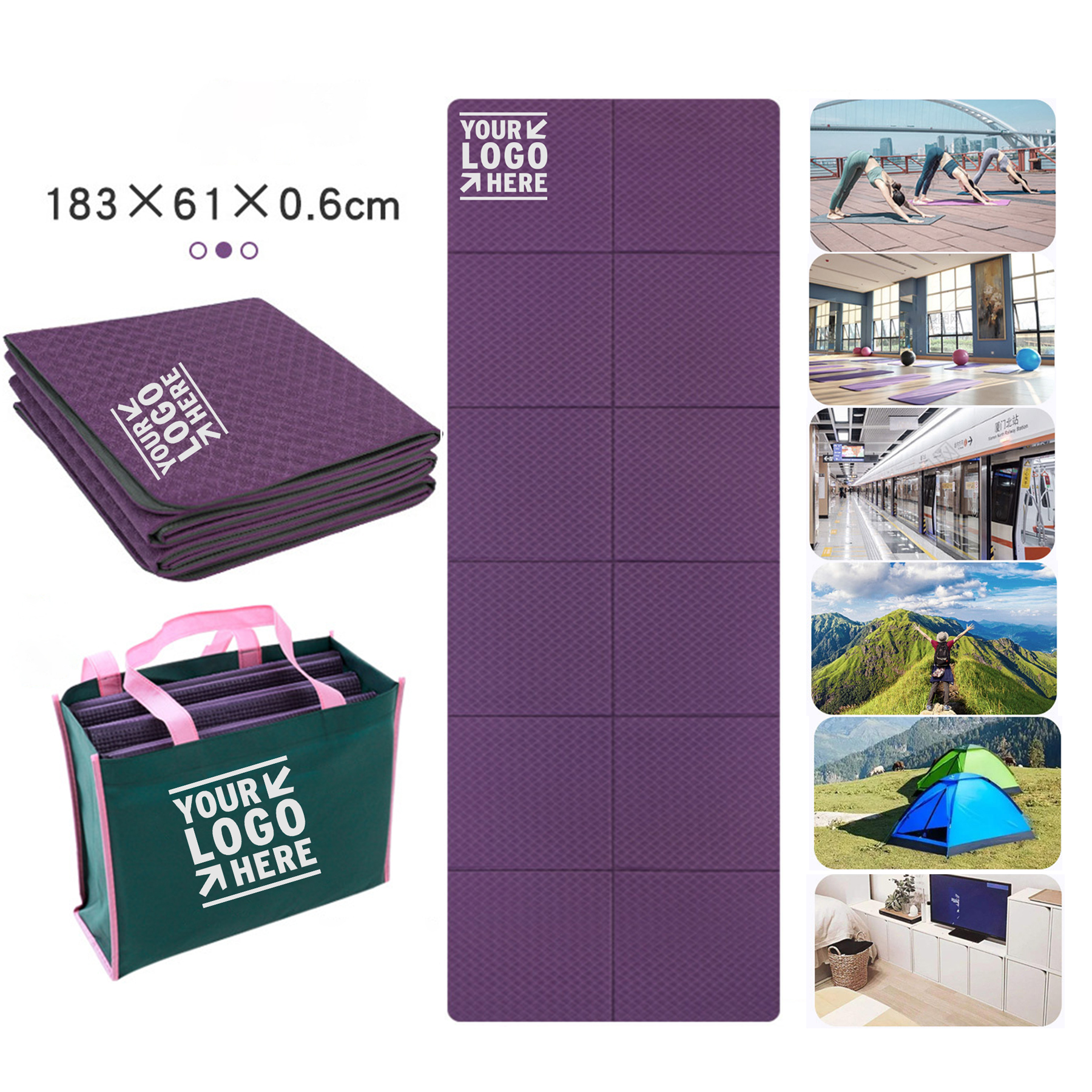 Foldable Yoga Mat