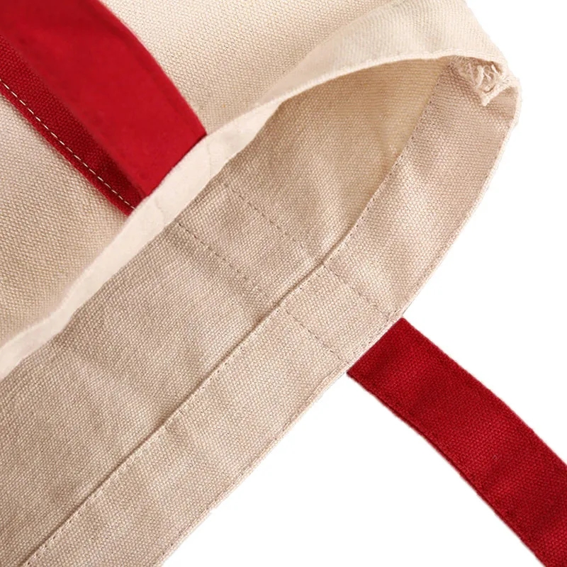Patchwork Canvas Tote Bag, custom tote bag with logo imprint 3