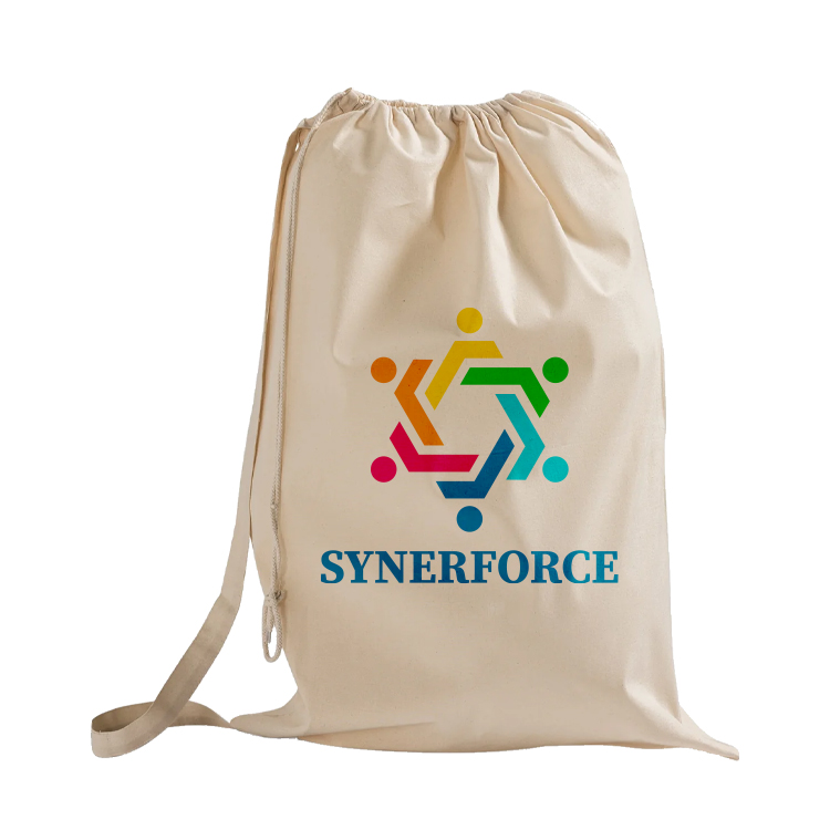 Maplewood Cotton Cinch Laundry Bag 8