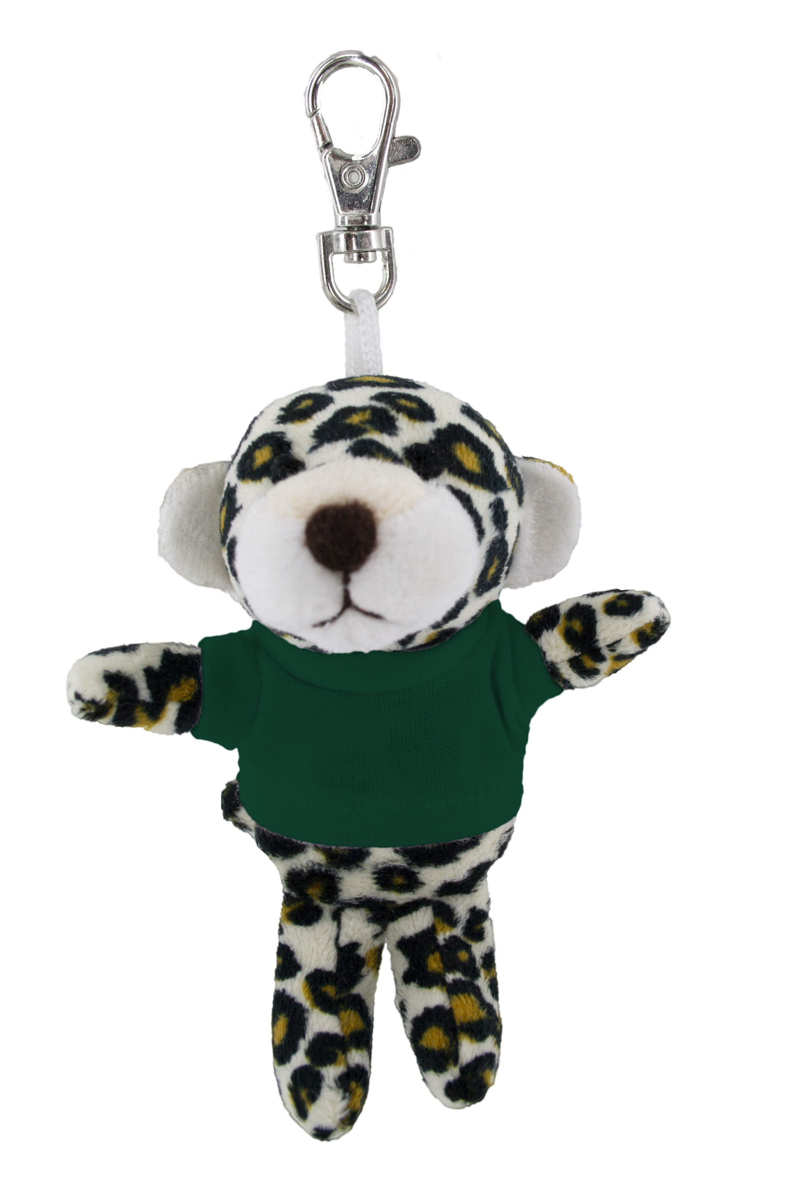 Soft Plush Leopard Keychain With Tee 12
