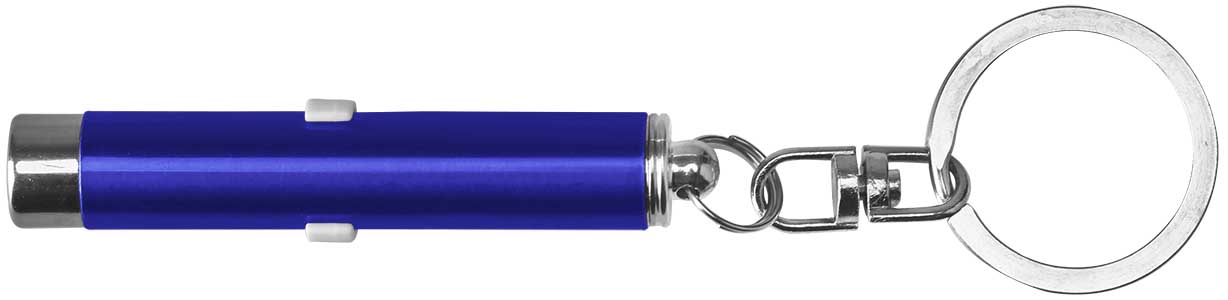 Dual function laser pointer and super bright LED flashlight with keychain. 5
