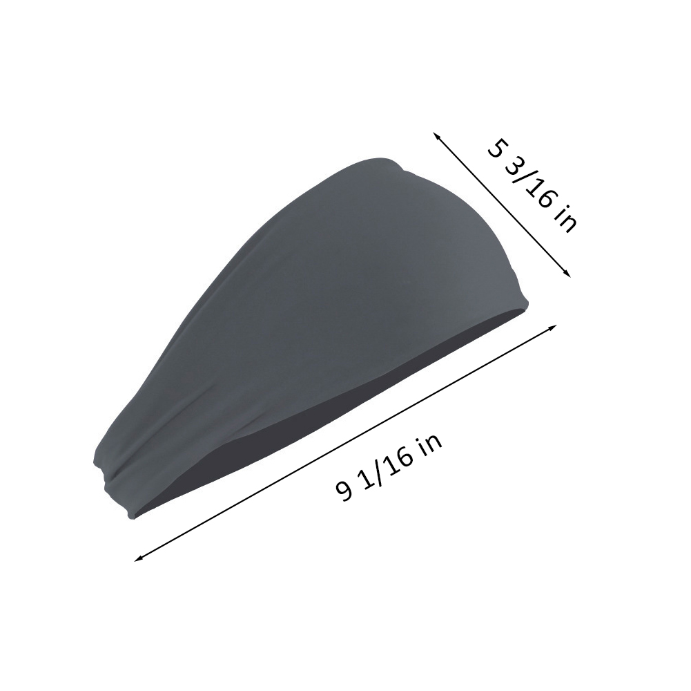 Solid Color Sports Yoga Headband 5