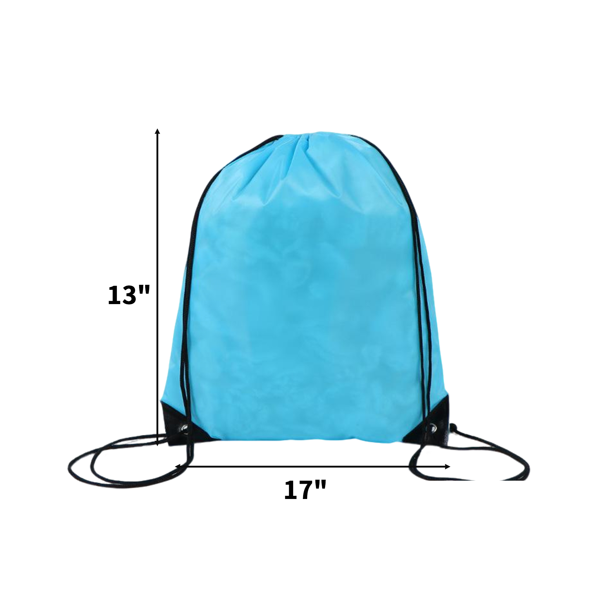 Polyester Drawstring Cinch Backpack For Travel 5