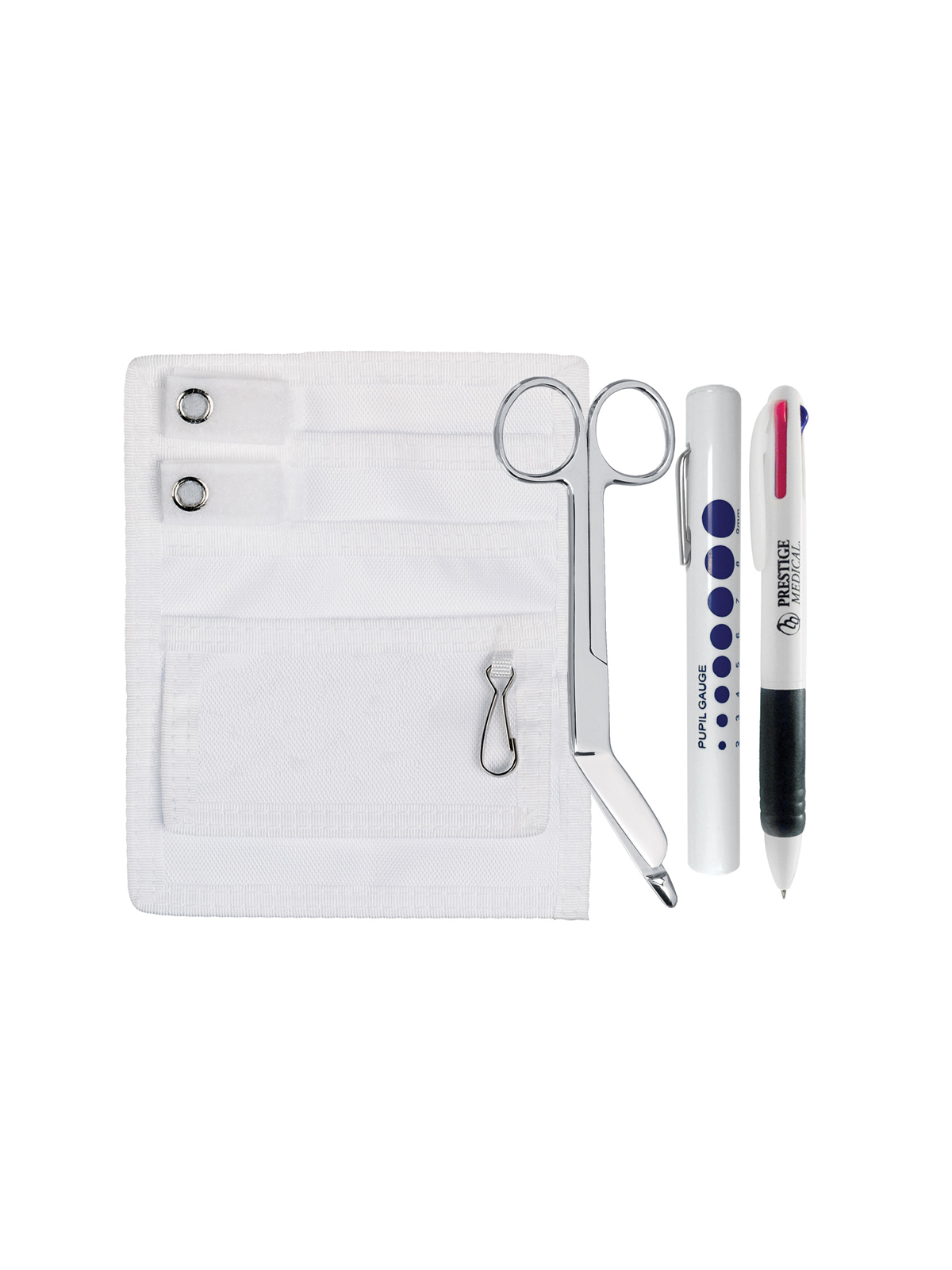 Prestige Medical - 4-Pocket Belt Loop Organizer with Instruments 4
