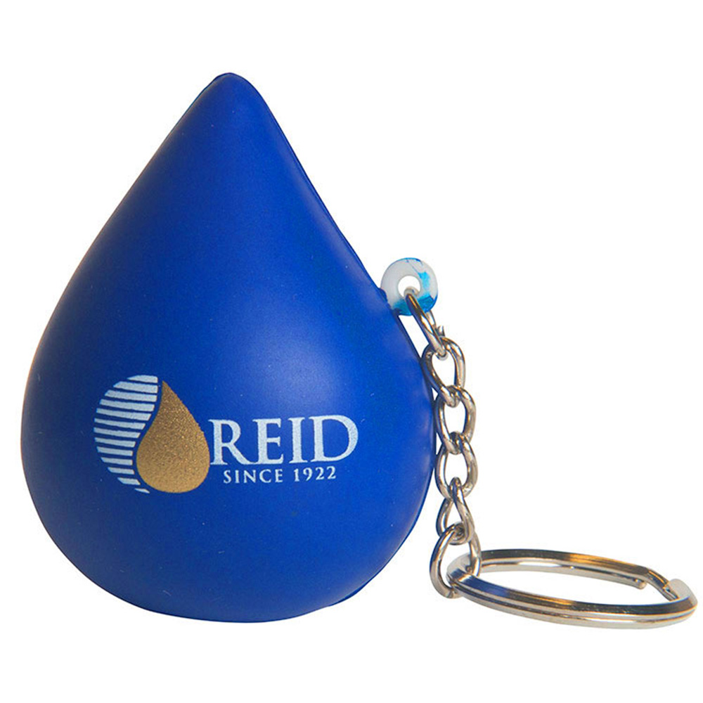 Blue Drop Stress Reliever Keyring 3