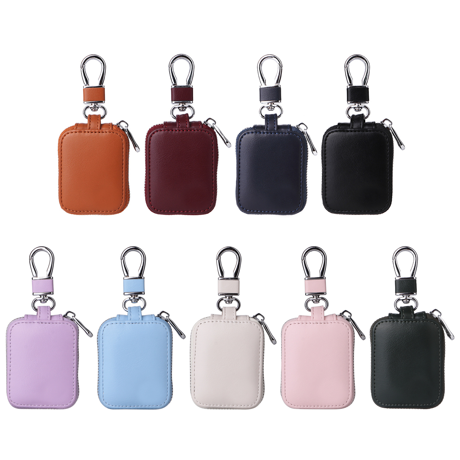 PU Leather Earbuds Carrying Case 4