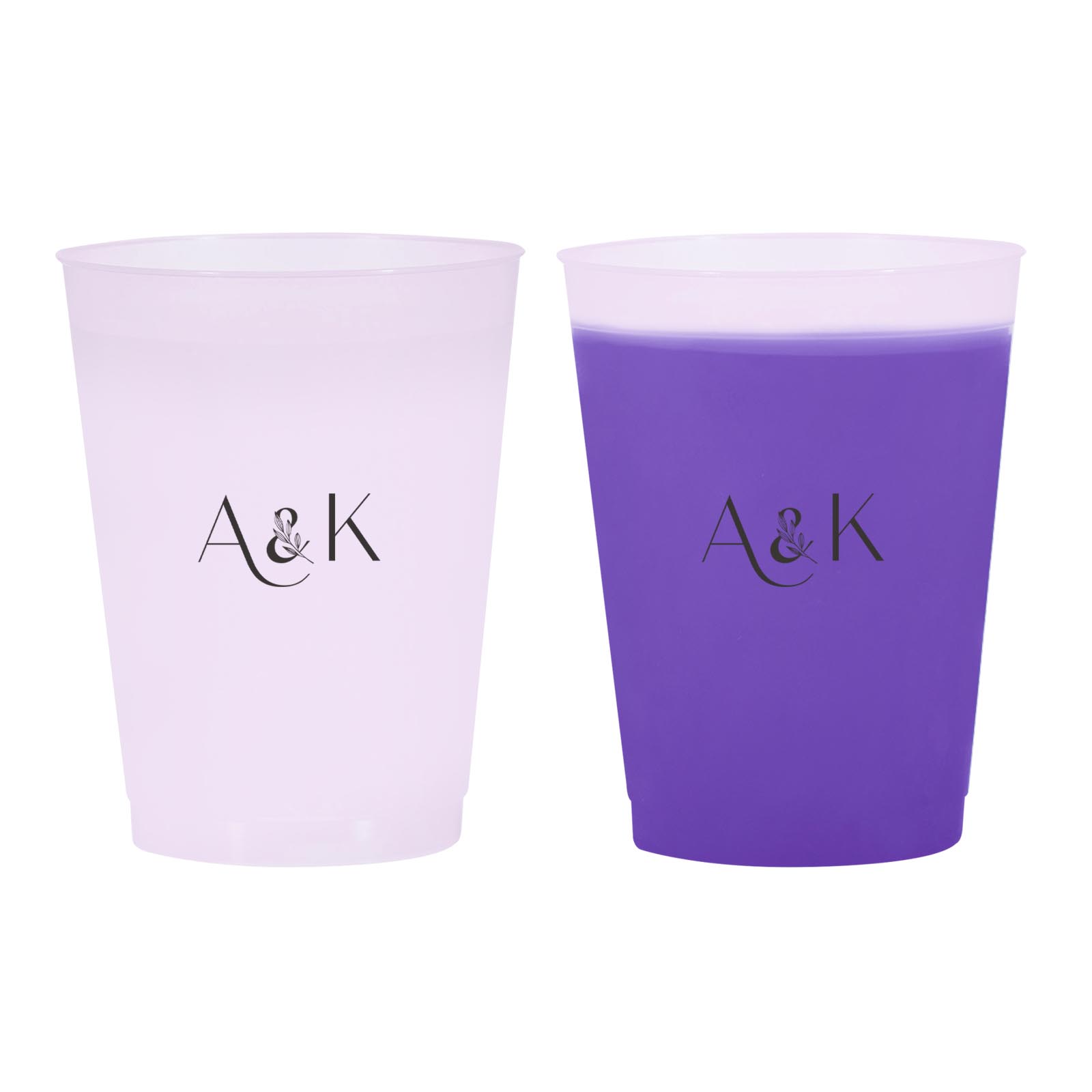 16 oz. Frosted Mood Reusable Flex Stadium Cup 3