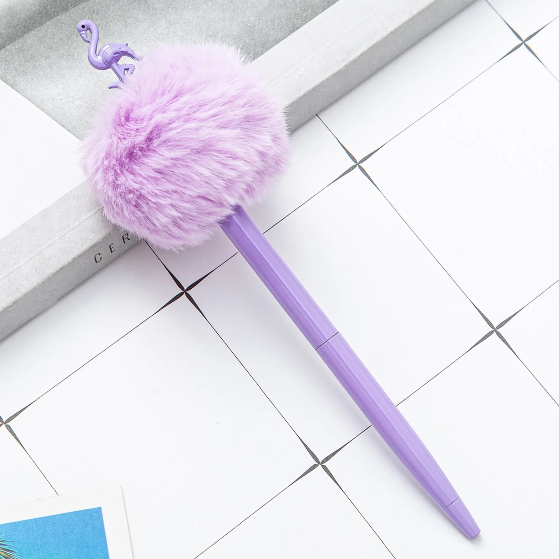 Flamingo Decor Metal Ballpoint Pen 5