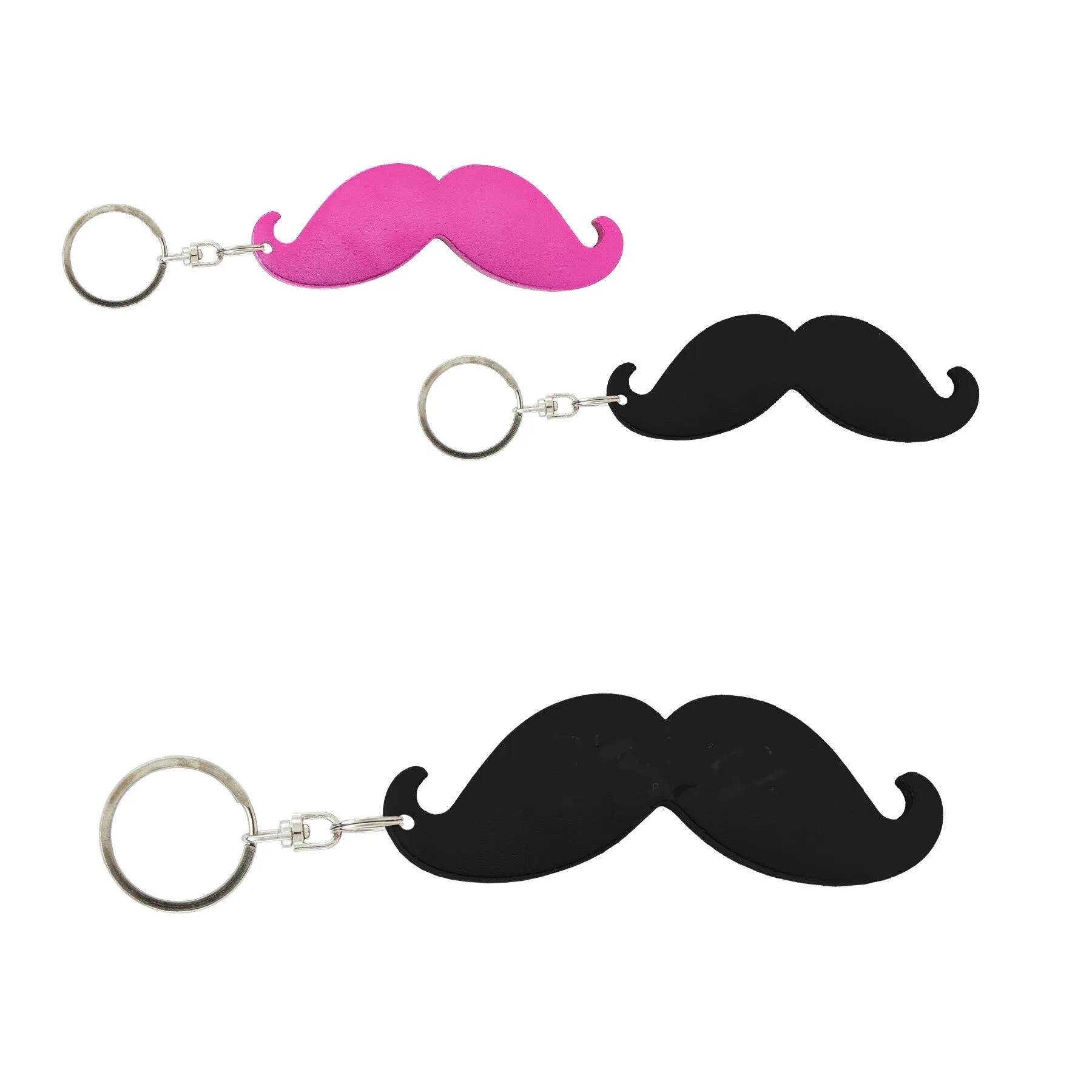 Mustache Key Chain / Bottle Opener 2