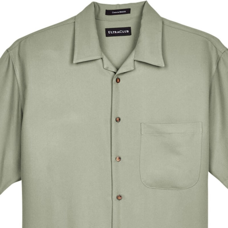 UltraClub Men's Cabana Breeze Camp Shirt 20