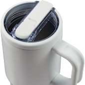 Alpine 30oz Vac Insul Mug w/protective straw cover 112