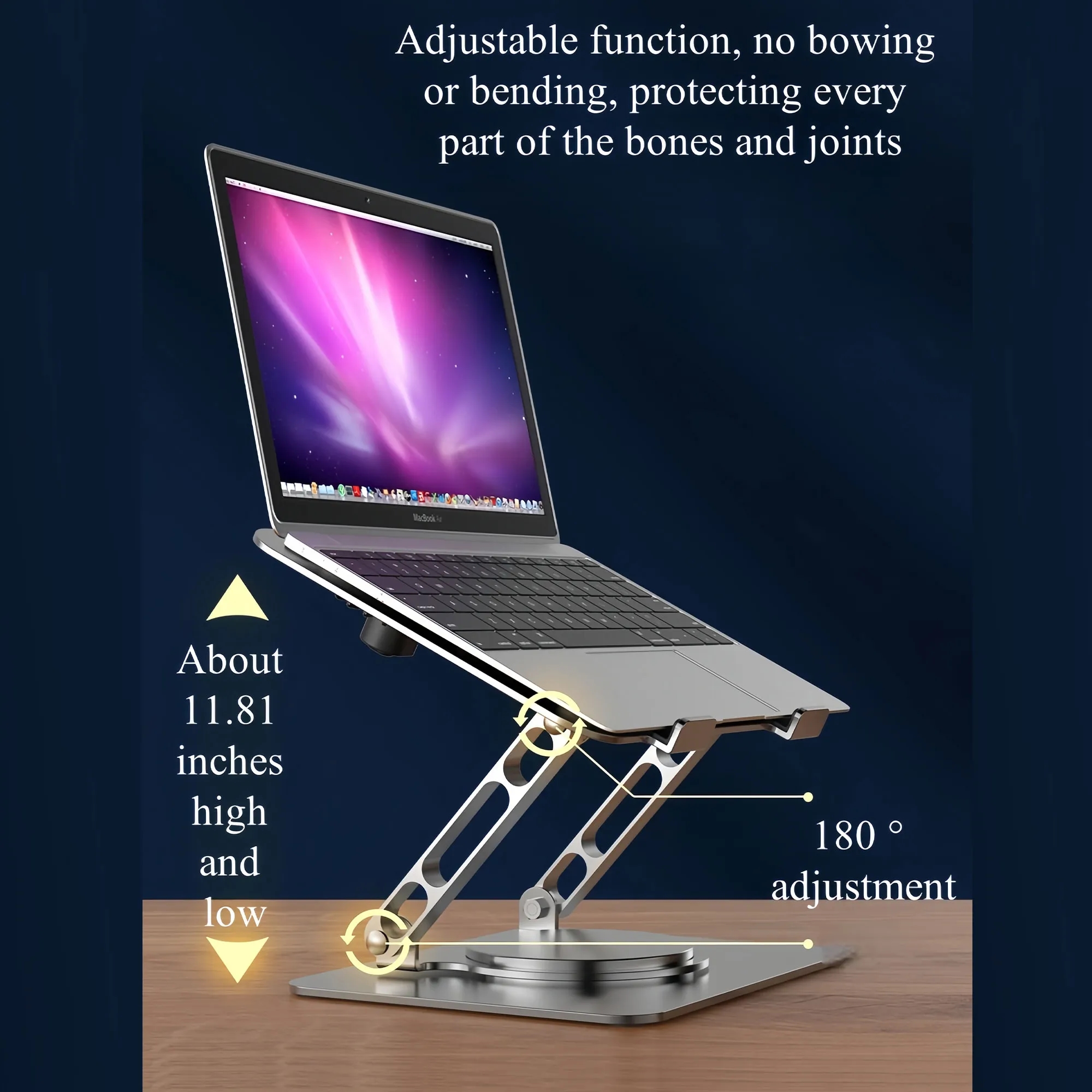 Maglev Dual Turbo Laptop Stand With Cooling Base 1