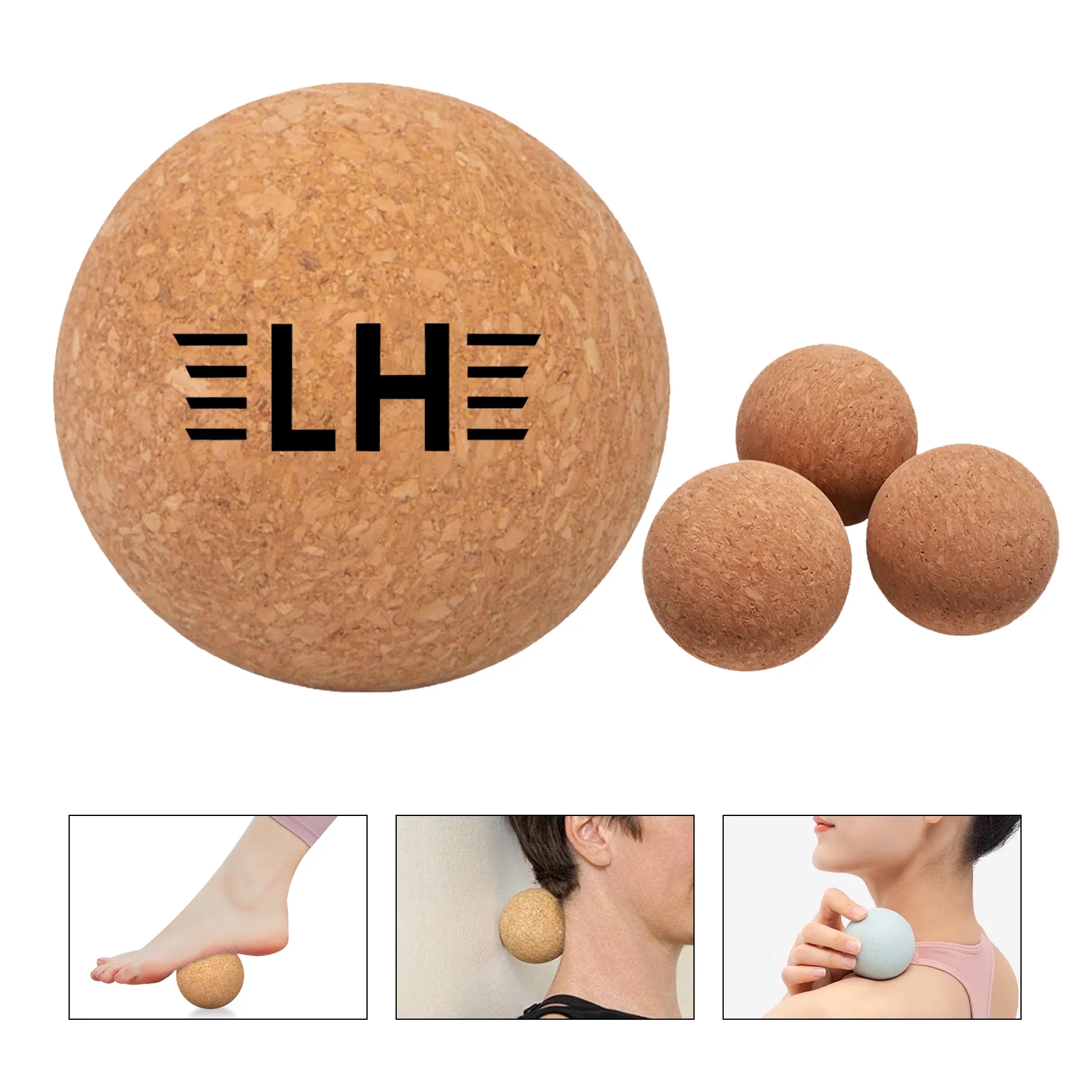 Yoga Cork Massage Balls 2