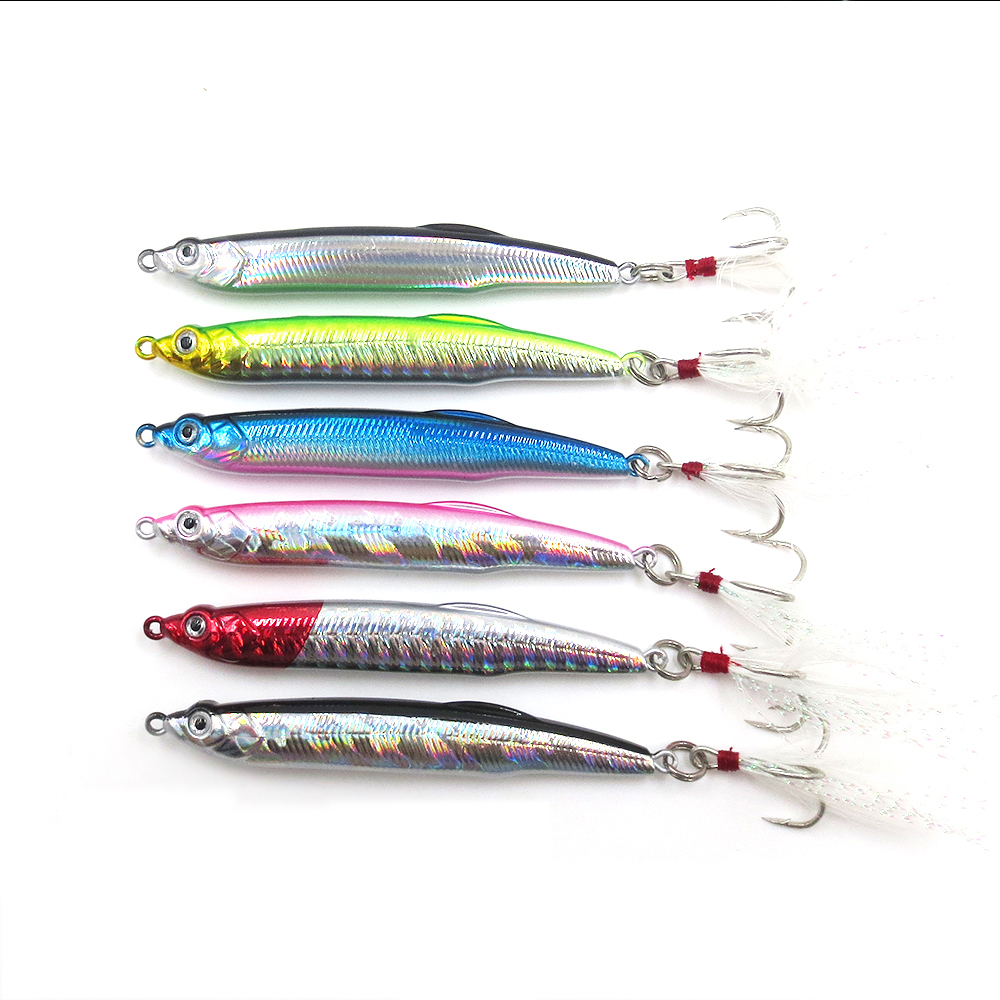 11 Gram Pencil Fishing Lure with Treble Hooks 3